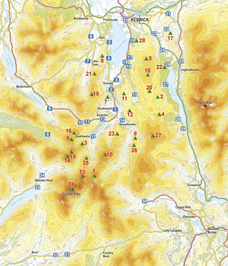 Cicerone - Borrowdale - Walking the Lake District Fells - Mark Richards-4
